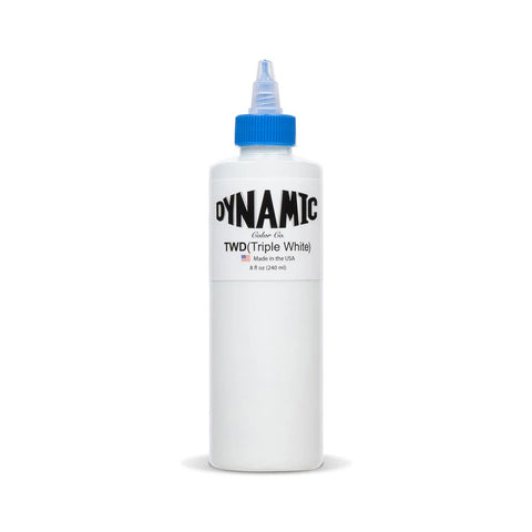 Triple White - Dynamic Tattoo Ink - 8oz Bottle