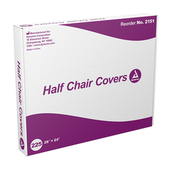 Half Chair Cover-Clear-box of 225