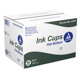 Flat Bottom Ink Cups - Small 11mm - 1000/BG