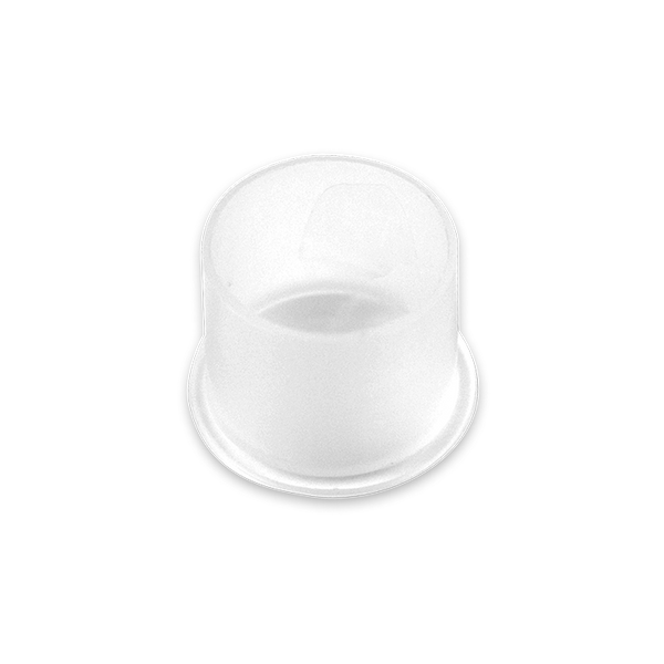 Flat Bottom Ink Cups - Large 17mm - 1000/BG - C&S Tattoo Supply