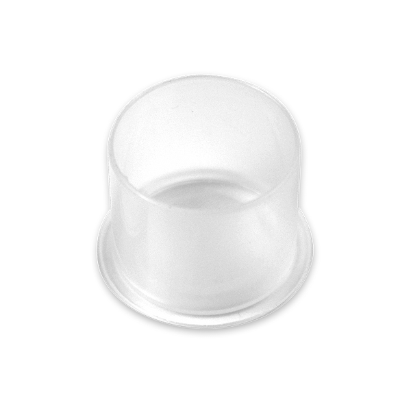 Flat Bottom Ink Cups - X-Large 20mm - 500/BG - C&S Tattoo Supply