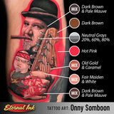 Dark Brown-Eternal Tattoo Ink-1oz