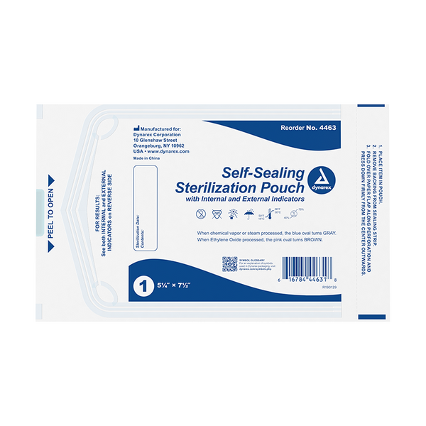 Pouches Self Seal 5.25" x 7.5" - 1 Box - 200/bx - C&S Tattoo Supply