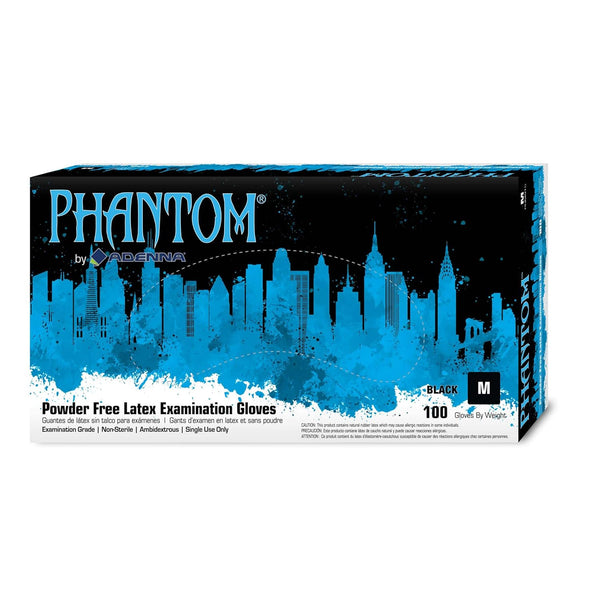 Black Phantom Gloves - Medium - C&S Tattoo Supply
