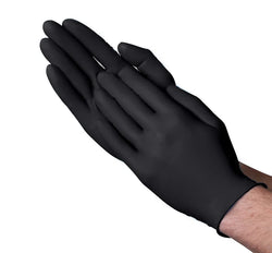 Vanguard - Small Black Nitrile Glove - 1 Case