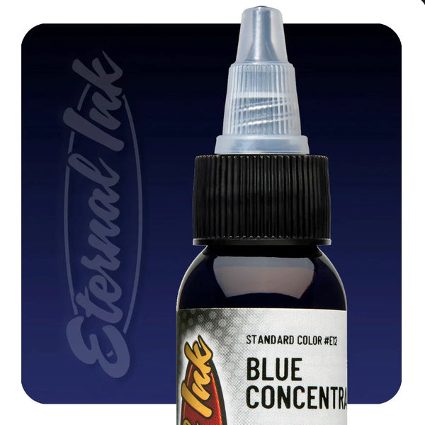 Blue Concentrate - Eternal Tattoo Ink - 1oz - C&S Tattoo Supply