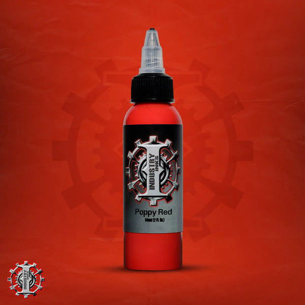 Poppy Red - 1 oz Bottle - Industry Inks