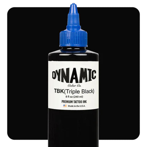 Triple Black - Dynamic Tattoo Ink - 8oz Bottle