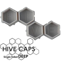 Deep Hive Caps™ — Bag of 200 Ink Caps (50 Pieces) - Grey