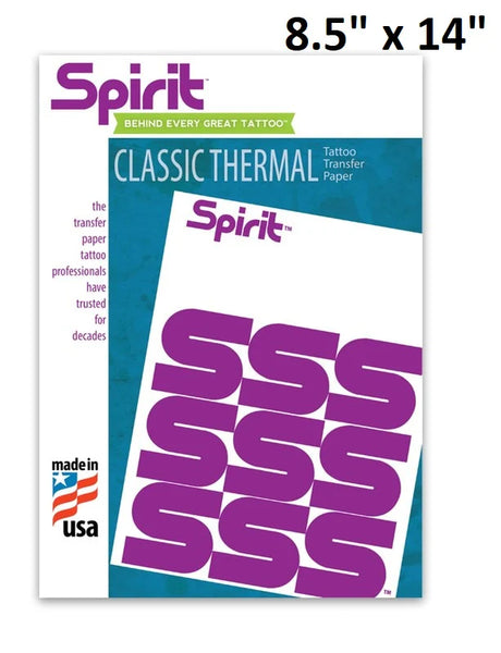 Spirit Thermal Paper 8x14 - C&S Tattoo Supply