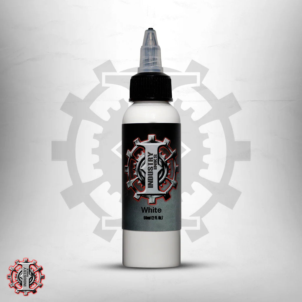White - 4oz Bottle - Industry Inks