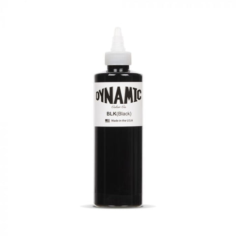 Dynamic Black Tattoo Ink — 8oz Bottle