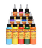 Sample Color Set of 12 - 1oz Bottles - Eternal Tattoo Ink